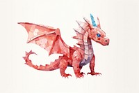 Cute blue dragon animal representation creativity. AI generated Image by rawpixel.