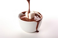 Marshmallows chocolate dessert food. AI generated Image by rawpixel.