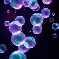 Bubbles floating backgrounds biotechnology lightweight. AI generated Image by rawpixel.