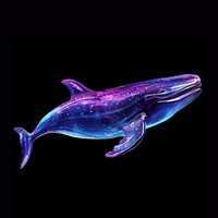 Whale animal fish underwater. AI generated Image by rawpixel.