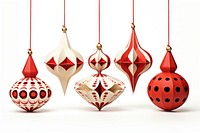 Christmas baubles christmas celebration accessories. AI generated Image by rawpixel.