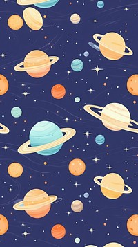 Saturn backgrounds astronomy pattern. AI generated Image by rawpixel.