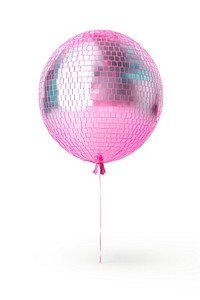 Party balloon shape white background celebration. AI generated Image by rawpixel.