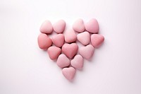 Confectionery pill food pink. AI generated Image by rawpixel.