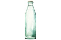 Recycle bottle glass drink. AI generated Image by rawpixel.
