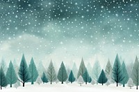 Winter forest backgrounds christmas outdoors. AI generated Image by rawpixel.