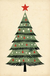 Christmas tree christmas plant christmas tree. AI generated Image by rawpixel.
