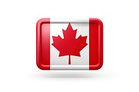 Canada plant white background patriotism. AI generated Image by rawpixel.