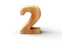 PNG Alphabet number 2 shape text wood white background. AI generated Image by rawpixel.