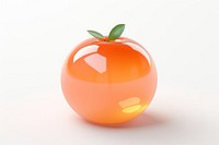 Peach icon fruit apple plant. AI generated Image by rawpixel.