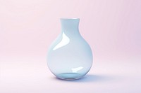 Vase icon glass transparent porcelain. AI generated Image by rawpixel.