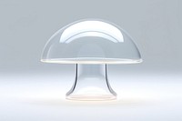 Mushroom transparent lampshade lighting. AI generated Image by rawpixel.