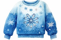 Vintage us snowflake sweater sweatshirt christmas white background. AI generated Image by rawpixel.