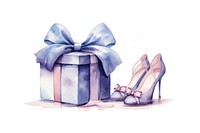 Footwear ribbon shoe gift. AI generated Image by rawpixel.