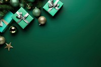 Christmas backgrounds decoration green. AI generated Image by rawpixel.