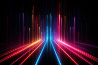 Colorful glowing lines neon backgrounds light. AI generated Image by rawpixel.