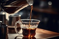 Hand coffee drip drink cup mug. AI generated Image by rawpixel.