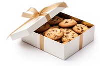 Cookies box gift food. 