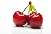 Cherrys fruit apple plant. AI generated Image by rawpixel.
