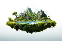 Grass land landscape outdoors. AI generated Image by rawpixel.