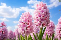 Landscape flower nature sky. AI generated Image by rawpixel.