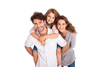 Happy family laughing adult child. AI generated Image by rawpixel.