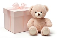 Teddy bear gift toy box.