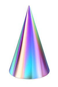 PNG Cone shape cone white background celebration. AI generated Image by rawpixel.