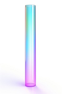 PNG Long tube shape cylinder glass vase. AI generated Image by rawpixel.