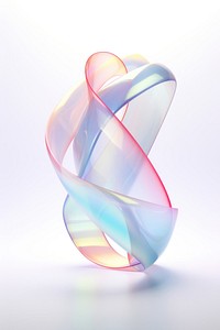 PNG Ribbon shape graphics white background futuristic. AI generated Image by rawpixel.