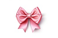 Gift bow white background celebration accessories. AI generated Image by rawpixel.