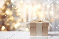 Christmas gift decoration white. AI generated Image by rawpixel.