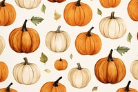 Pumpkin backgrounds vegetable pattern. AI generated Image by rawpixel.