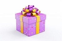 Party gift box white background. AI generated Image by rawpixel.