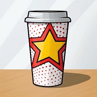 Tumbler coffee drink cup. AI generated Image by rawpixel.