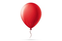 Balloon white background celebration anniversary. AI generated Image by rawpixel.