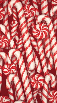 Candy cane pattern confectionery food backgrounds. AI generated Image by rawpixel.