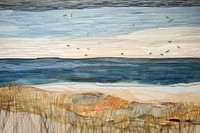 Summer beach outdoors painting nature. AI generated Image by rawpixel.