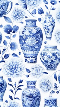 Chinese ceramic backgrounds porcelain wallpaper. AI generated Image by rawpixel.