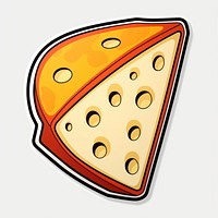 Chesse food freshness cartoon. AI generated Image by rawpixel.