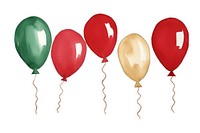 Balloons red white background celebration. AI generated Image by rawpixel.