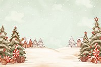 Christmas background backgrounds outdoors tree. AI generated Image by rawpixel.