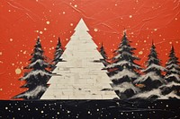 Christmas art backgrounds painting. AI generated Image by rawpixel.