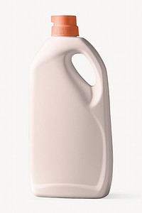 Laundry soap bottle with design space