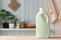 Laundry soap bottle with design space