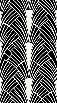 Chinese ornaments pattern black white. AI generated Image by rawpixel.