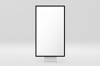 Blank computer screen, digital display