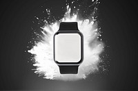 Black smartwatch, technology display photo