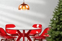 Christmas dinning room, festive photo