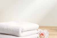 Folded spa towel aesthetic remix